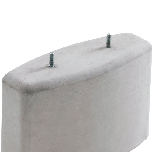 溶融スラグ入りコンクリート脚