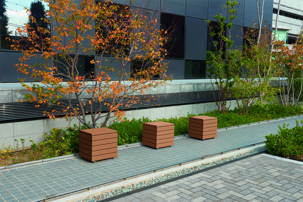 ブロック型ベンチ